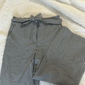 Gingham pants